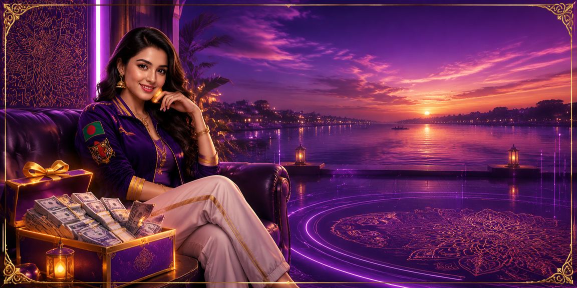 বগুড়ায় নিয়ন আলোয় ক্রিকেট বেটিং পরিবেশের উজ্জ্বল দৃশ্য